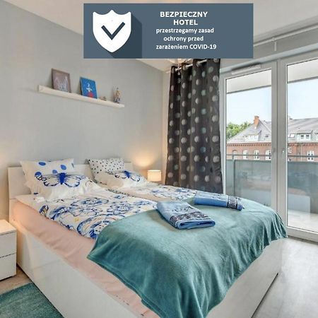 Via Apartments Deluxe Gdansk Bagian luar foto