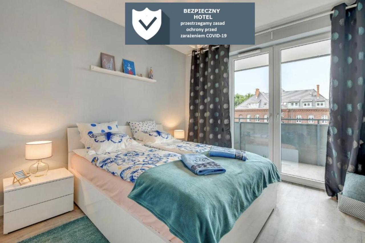 Via Apartments Deluxe Gdansk Bagian luar foto