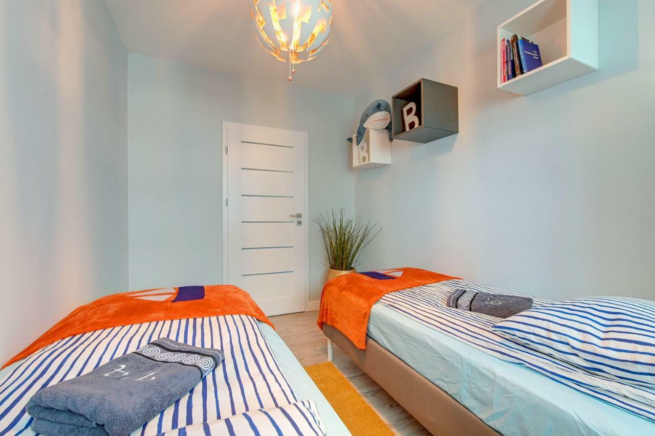 Via Apartments Deluxe Gdansk Bagian luar foto