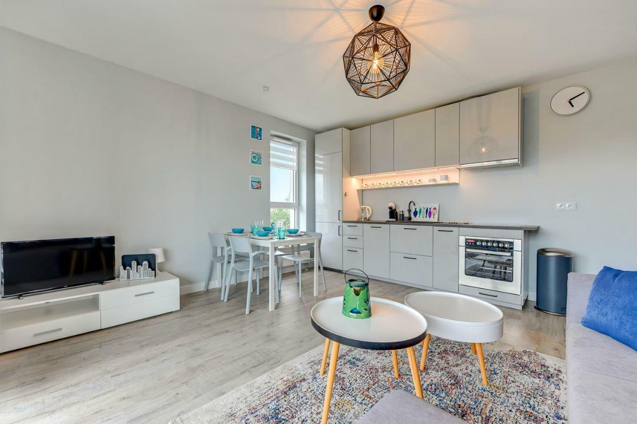 Via Apartments Deluxe Gdansk Bagian luar foto
